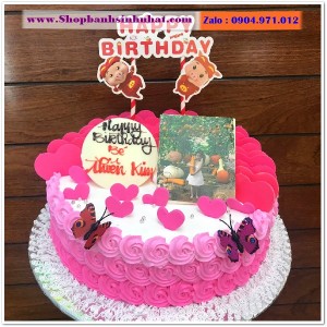 Bánh Sinh Nhật In Hình Ảnh - H243